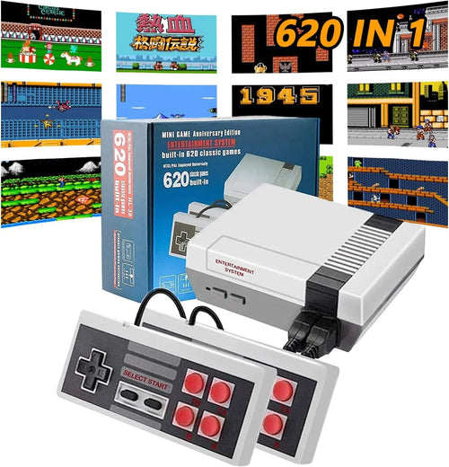 Retro Game Console 620 Games Loaded