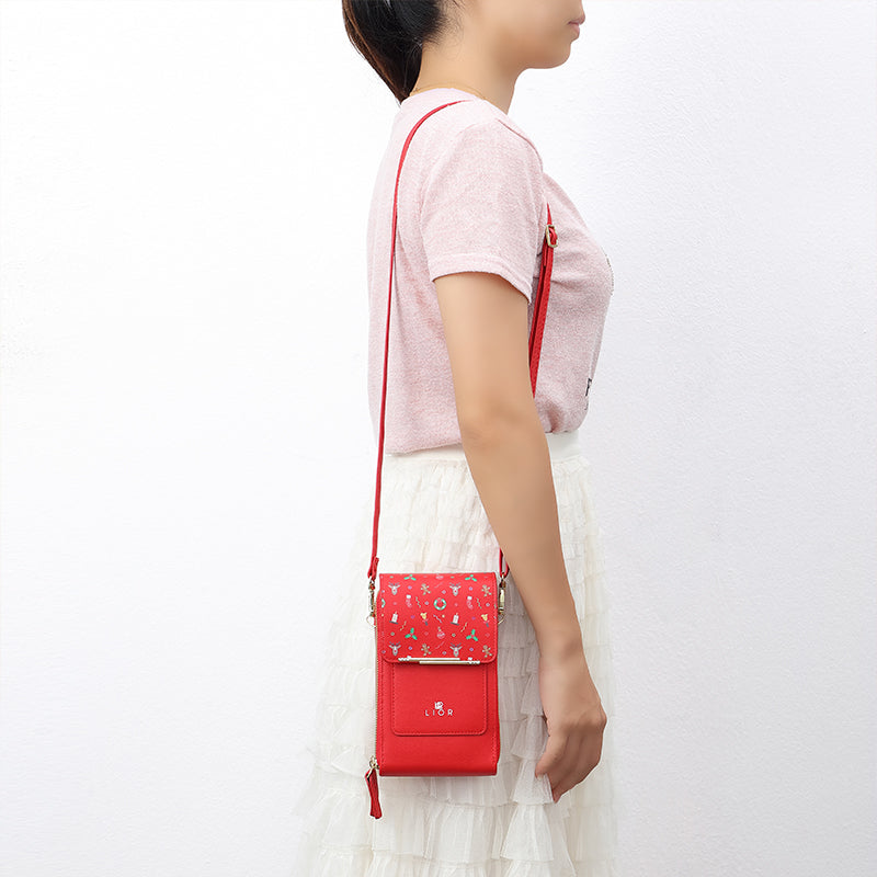 Lior Women's Christmas Crossbody Shoulder Bag