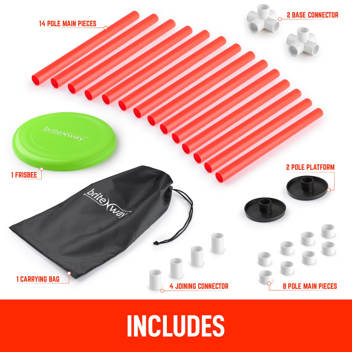 Back Yard Games for Adults and Kids, Fun and Interactive Toss Frisbee Game