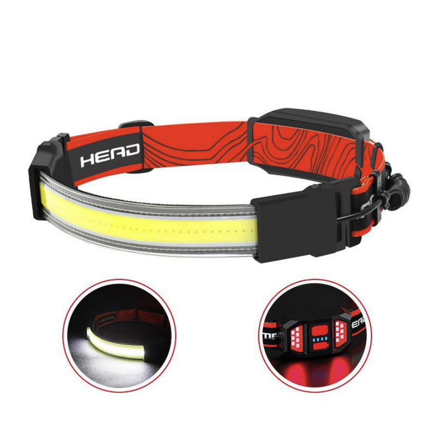 2Pack 1000LM 230°Wide-Beam Rechargeable Head Lamp