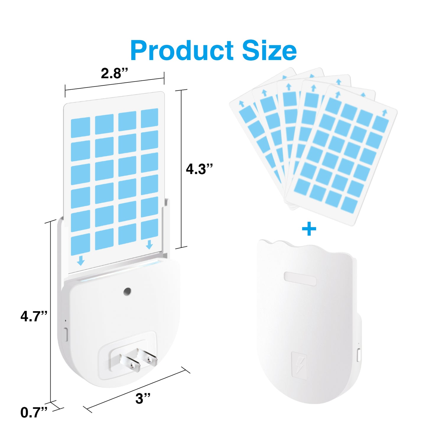 Flying Insect Trap Plug-in Mosquito Killer Indoor