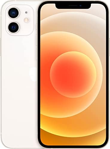 Apple iPhone 12, 64GB, White - Unlocked (Renewed)