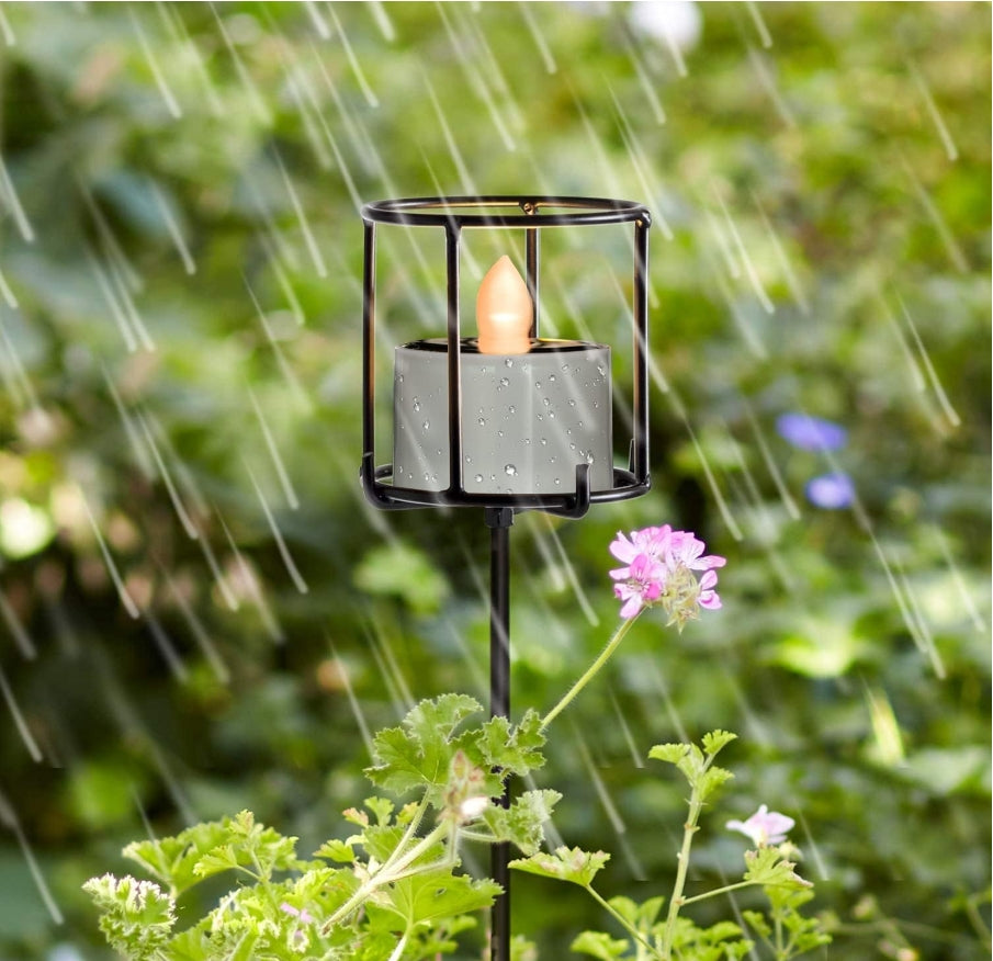 8-Pack Solar Tea Lights – Waterproof, Warm Glow for Outdoor & Home Use