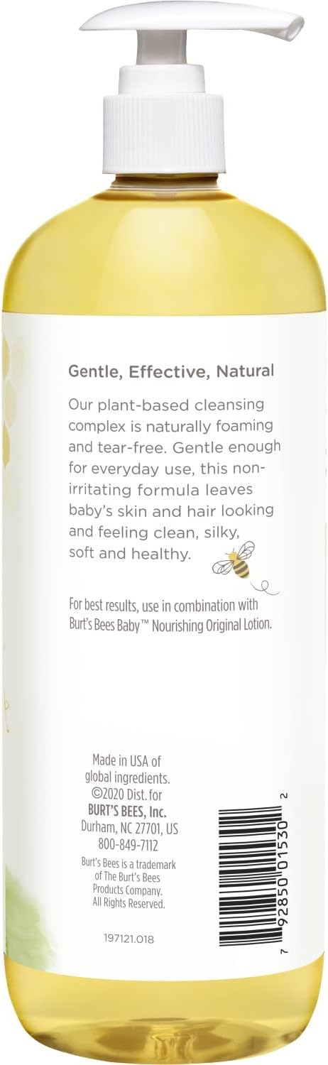 Burt's Bees Baby Shampoo & Wash, Original, 21 Fl Oz (Pack of 3)
