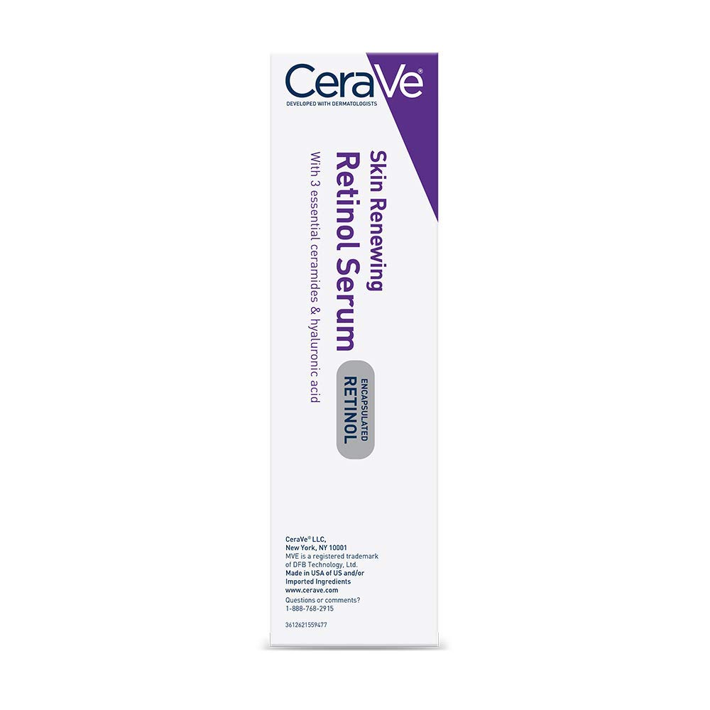 2 Pack CeraVe Anti Aging Retinol Serum For Face,1 OZ