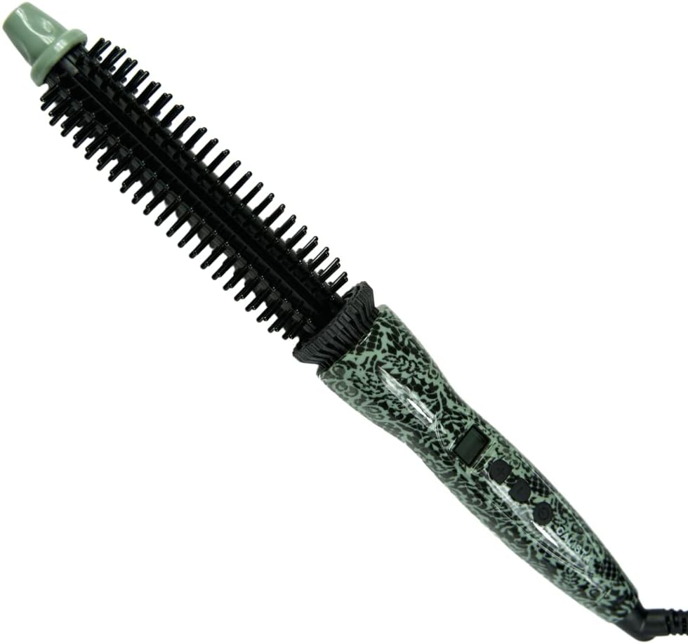 Perfecter Hair Styler - Heated Round Brush Curling Iron-ASSORTED COLORS