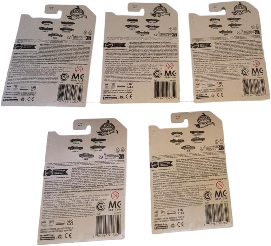 Hot Wheels 5-Car Pack of 1:64 Scale Vehicles