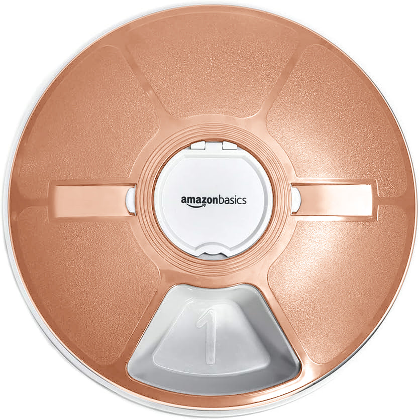 Automatic Pet Feeder with 6 Portions by Amazon Basics