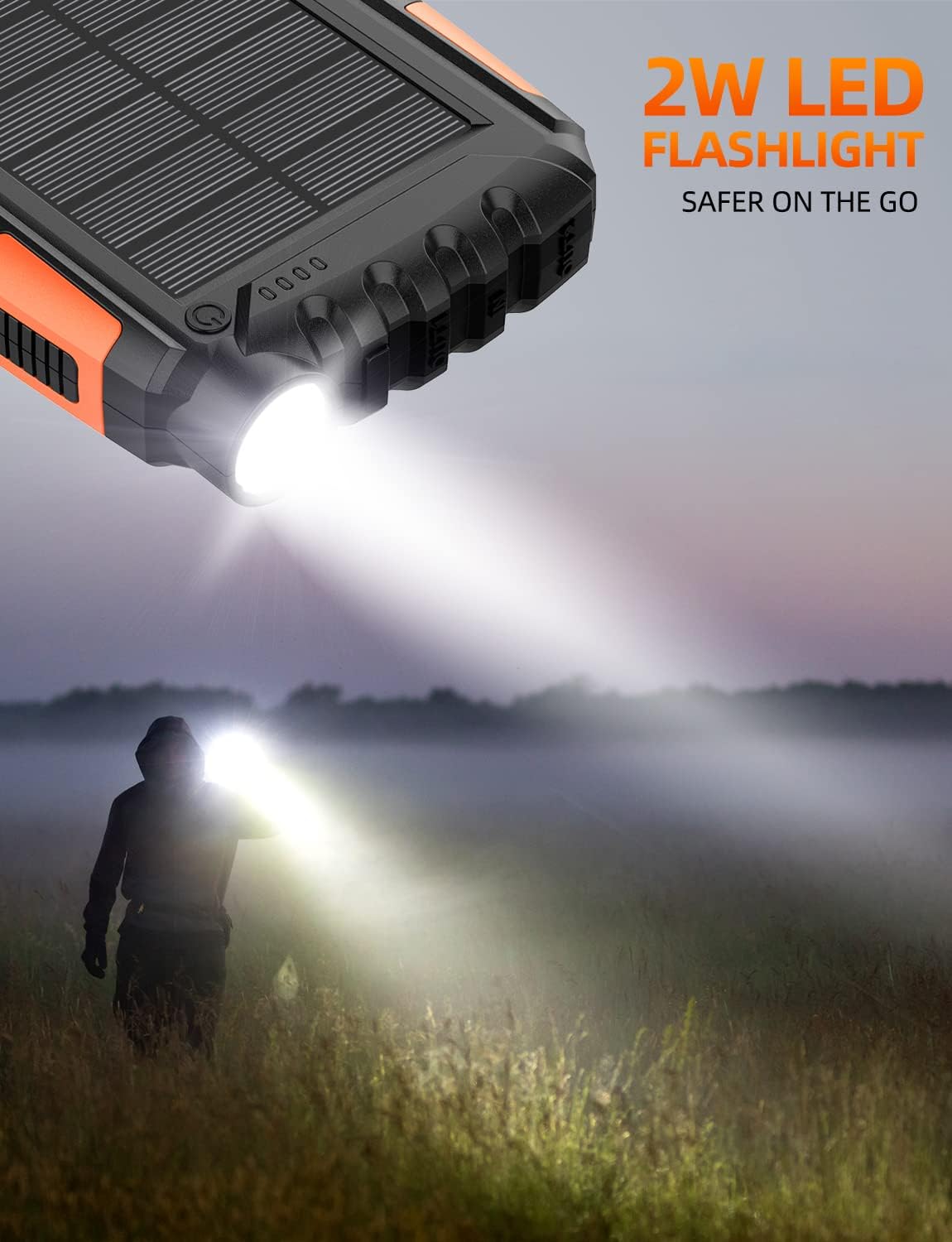Power-Bank-Solar-Charger - 42800mAh Portable Charger