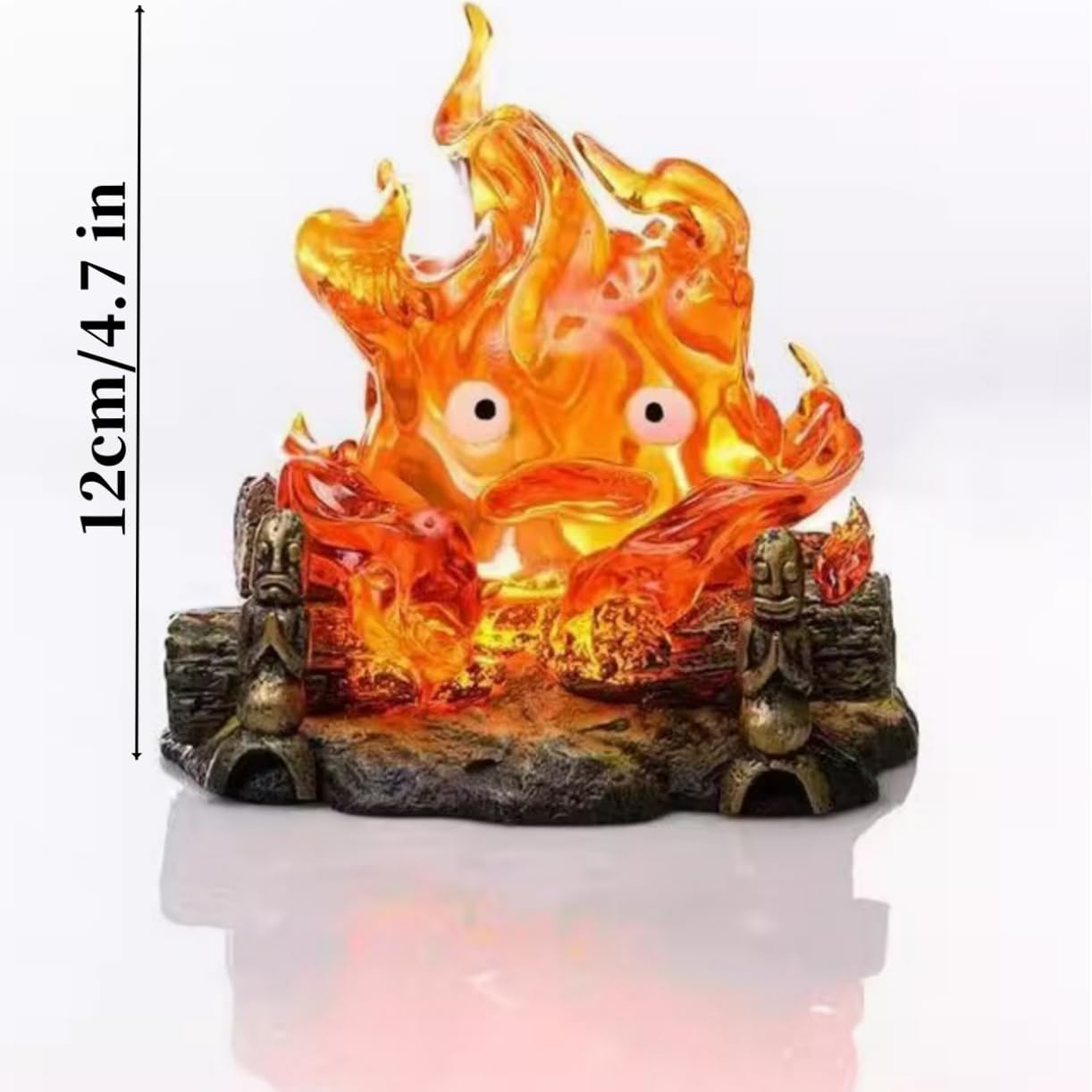 Calcifer Flame Night Light – Desktop or Nightstand Flame Lamp
