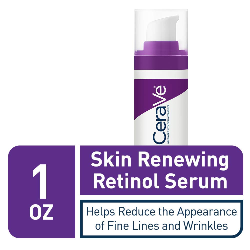 2 Pack CeraVe Anti Aging Retinol Serum For Face,1 OZ