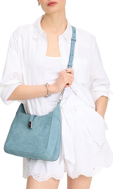 kate spade new york Deco Denim Suede Hobo