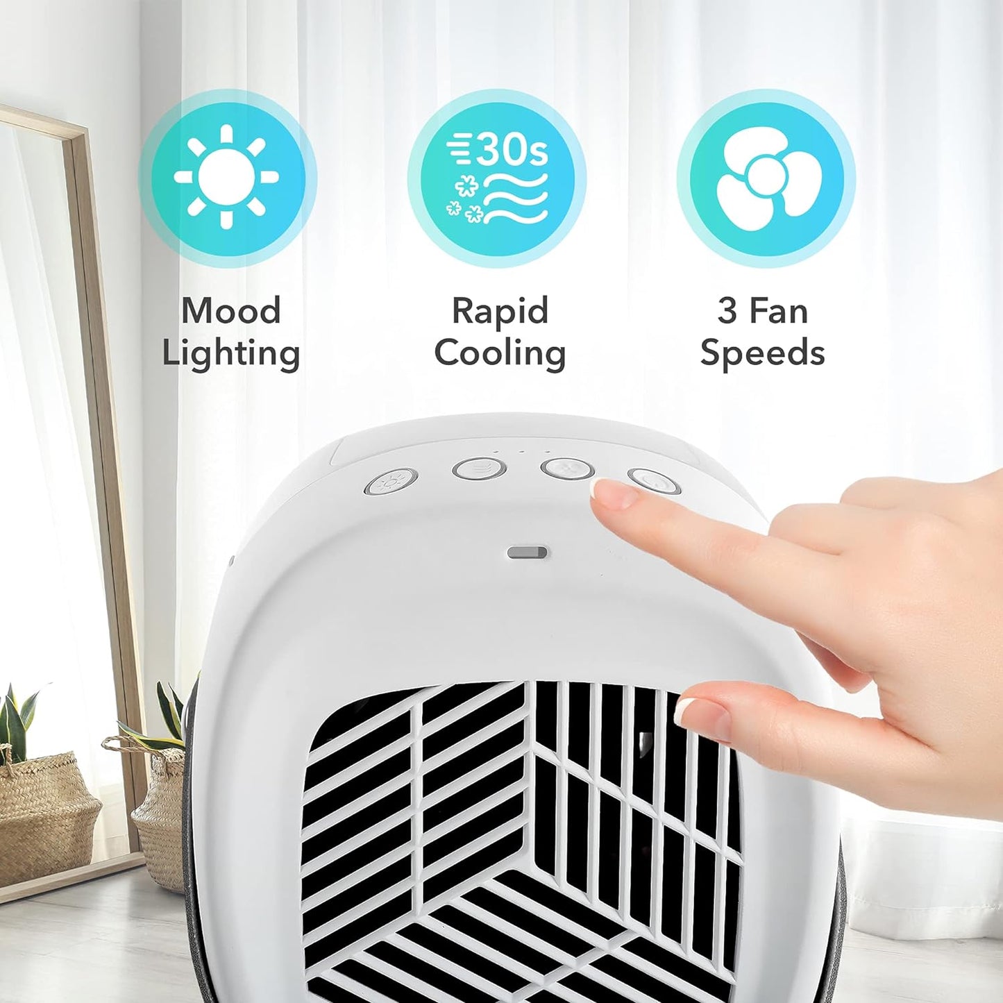 BLAUX Evaporative Air Cooler G2 - Blast Auxiliary Personal Cooler