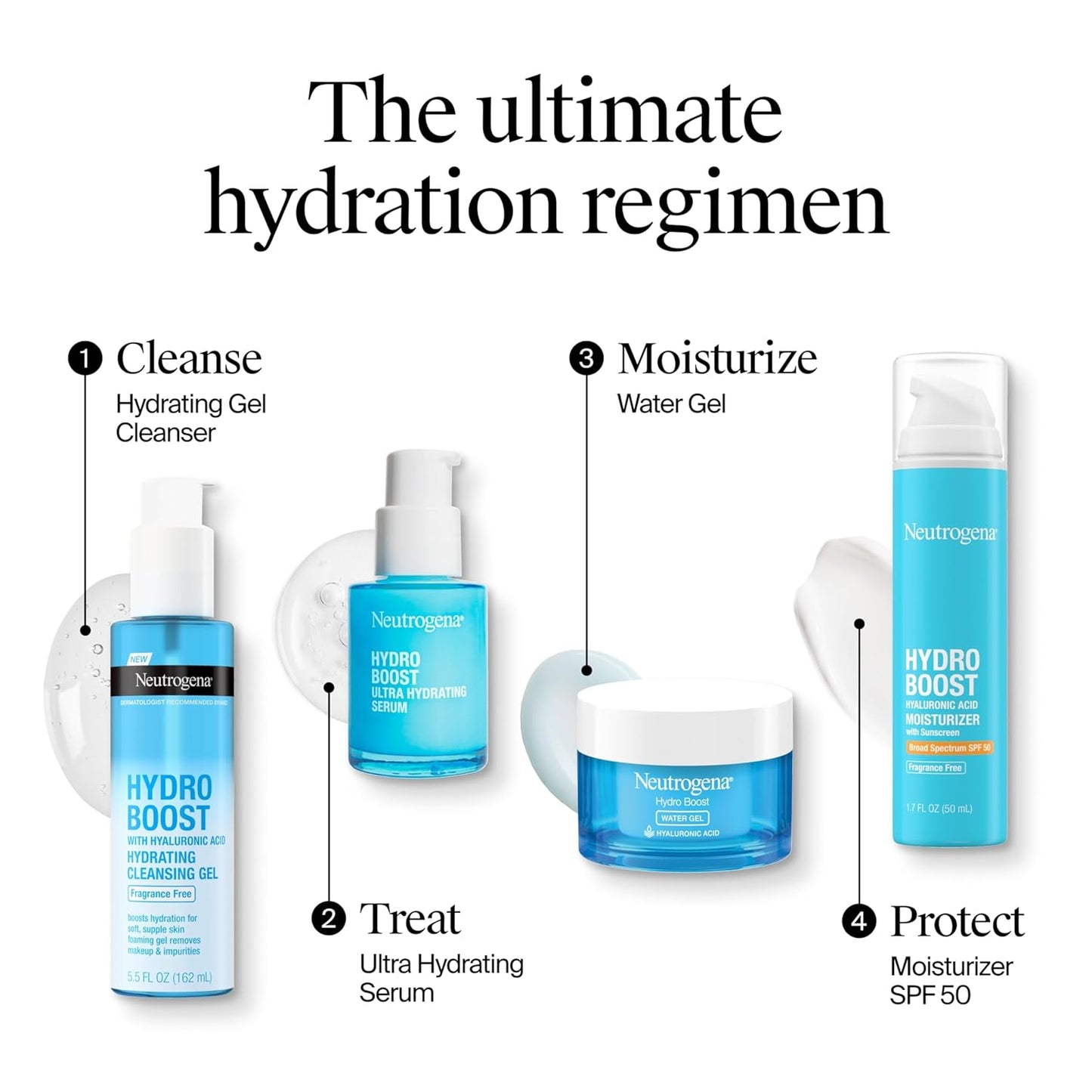2 Pack Neutrogena Hydro Boost Water Gel with Signature Fragrance