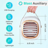 BLAUX Evaporative Air Cooler G2 - Blast Auxiliary Personal Cooler