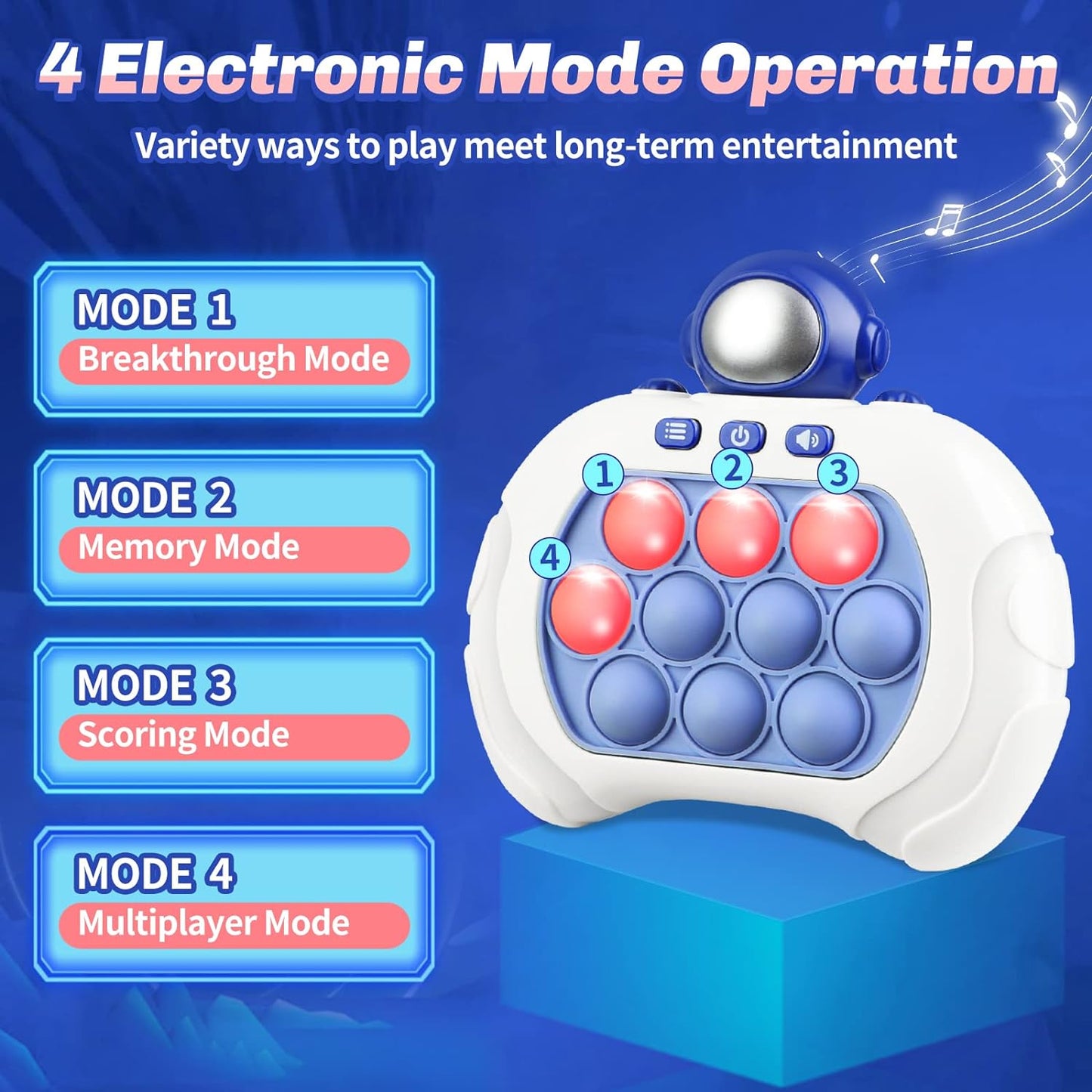 Pop Fidget Toys Quick Push Game for Kids Adults