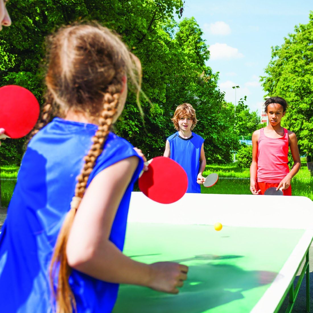 Table Tennis Ping Pong Set - Pack of 4 Premium Paddles/Rackets and 6 Table Tennis Balls