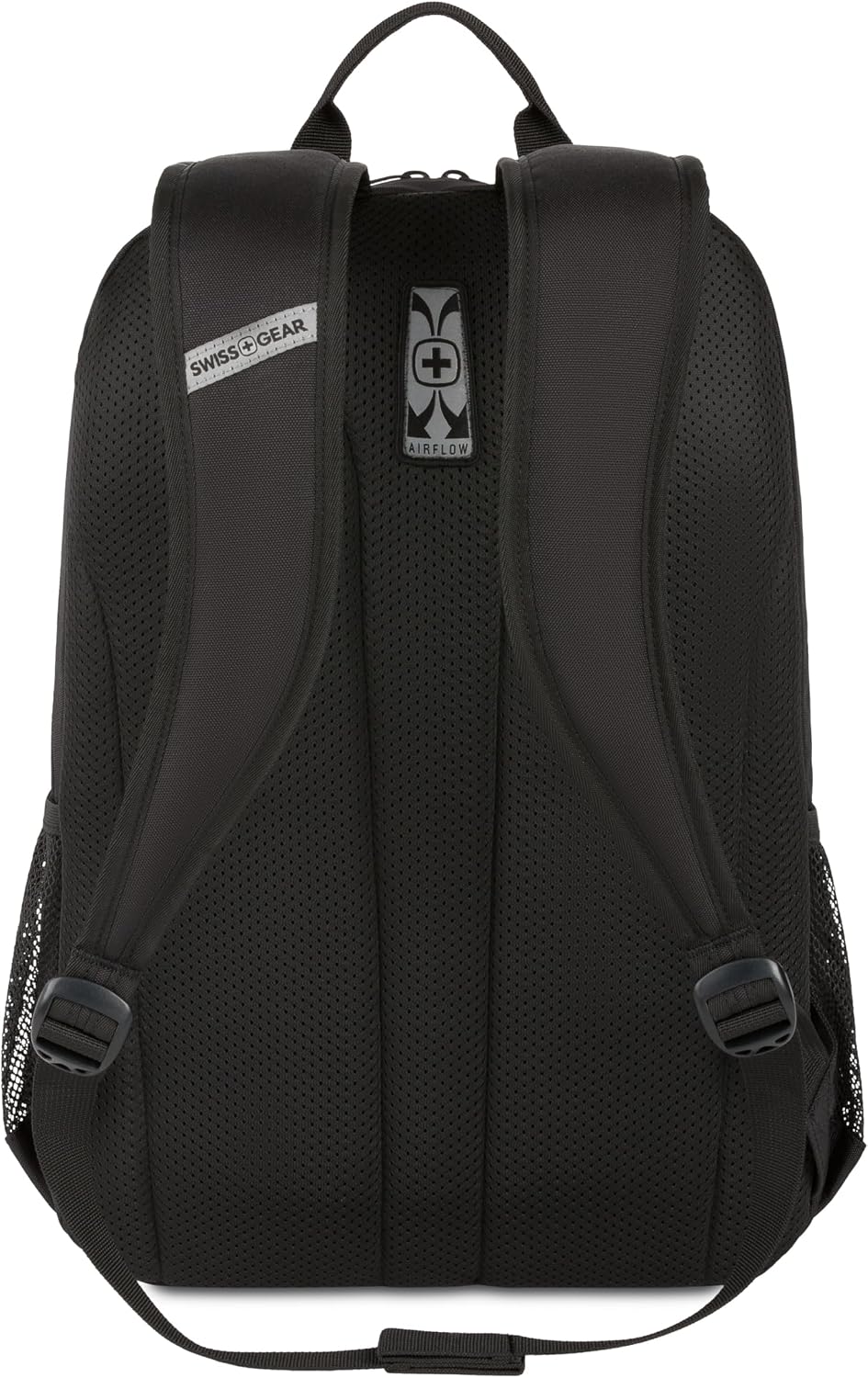 SwissGear Intro Laptop Backpack, Black, 17.5"x12"x6"