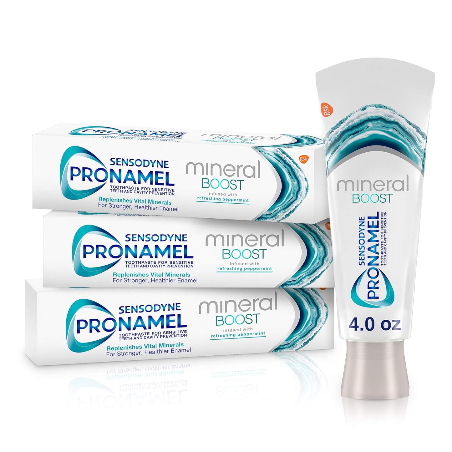 3 Pack Sensodyne Pronamel Mineral Boost Enamel Toothpaste