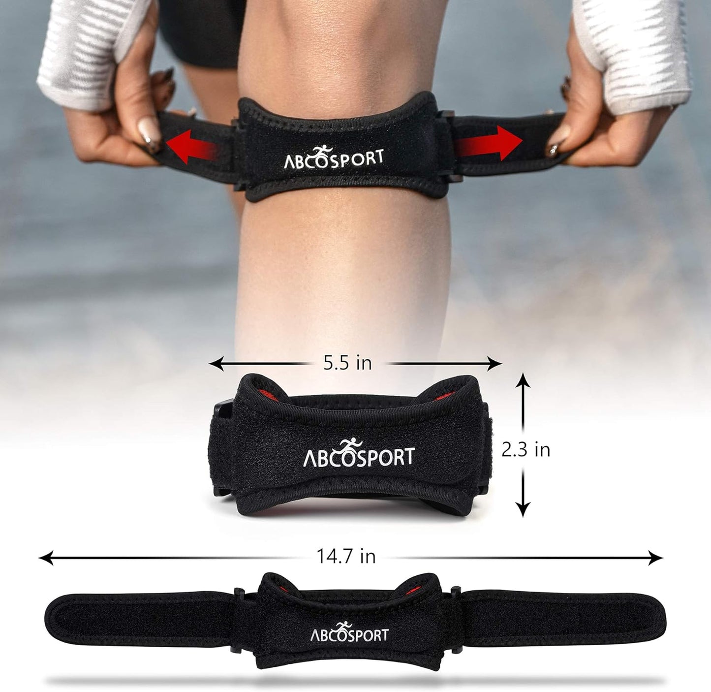 Abco Tech Patella Knee Strap - Knee Pain Relief