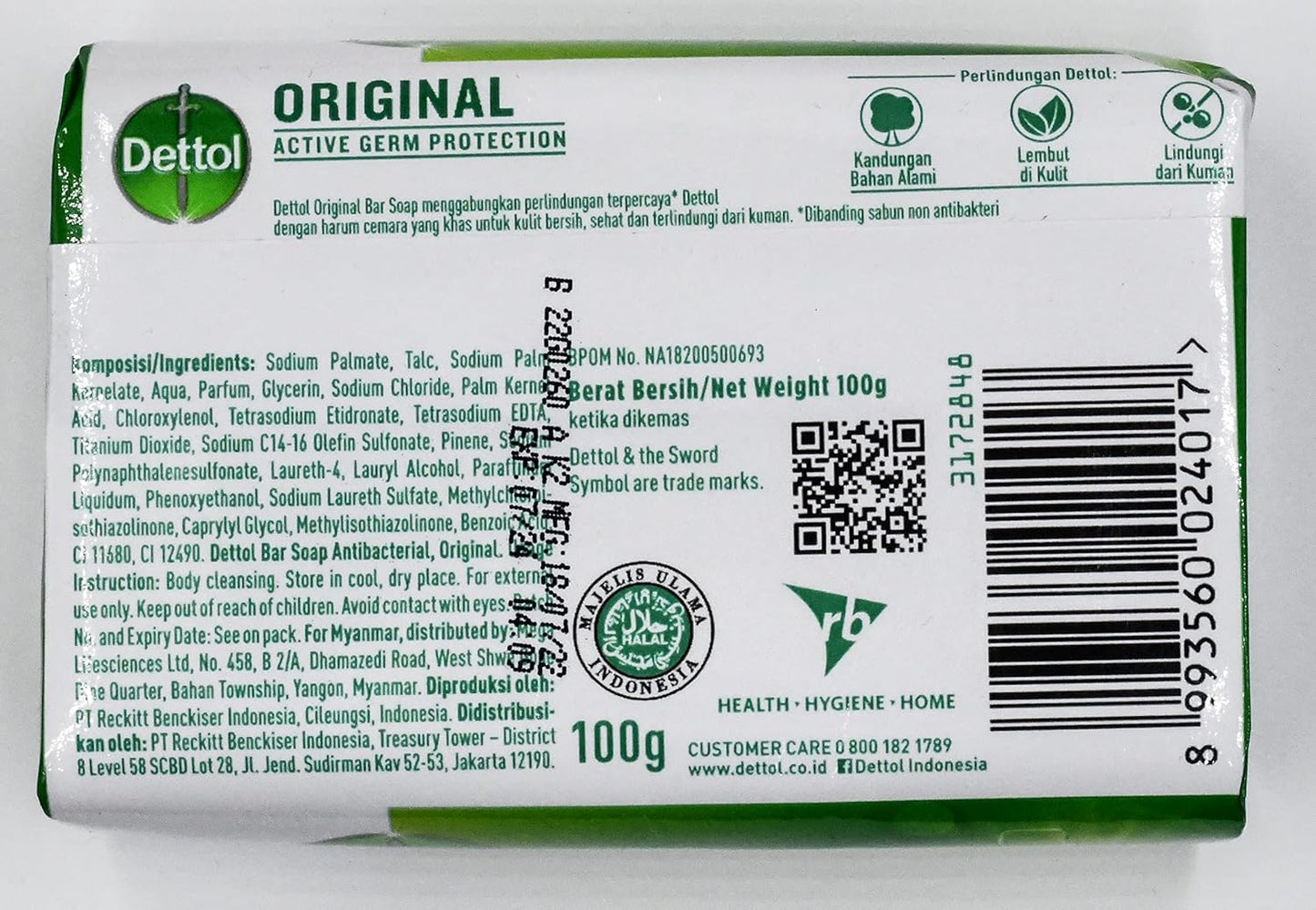 15 Pack Dettol Anti-Bacterial Hand and Body Soap Assorted Flavors