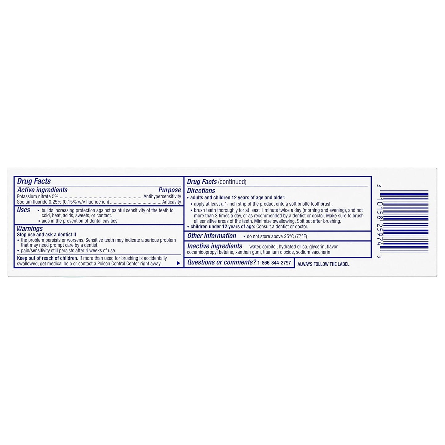 3 Pack Sensodyne Pronamel Mineral Boost Enamel Toothpaste