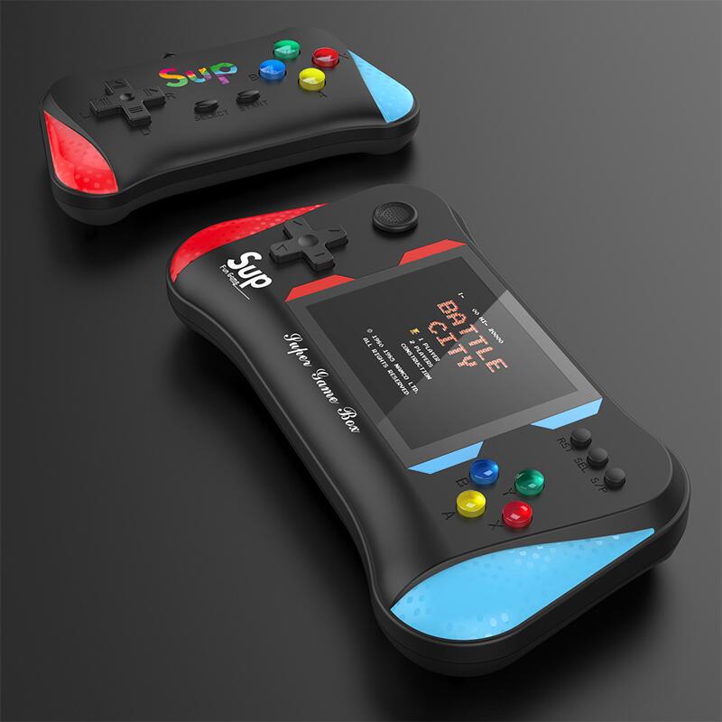 X7M Handheld Game Console With A 3.5-inch Screen For Two Players And a Retro 500 in 1 sup Game Vonsole Handheld