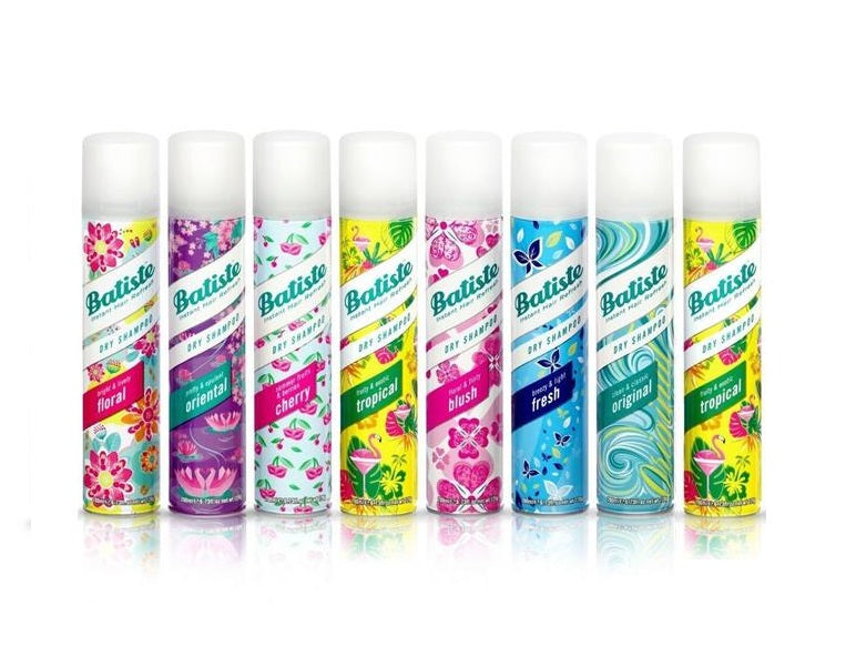 8 Pack Batiste Dry Shampoo Variety Pack