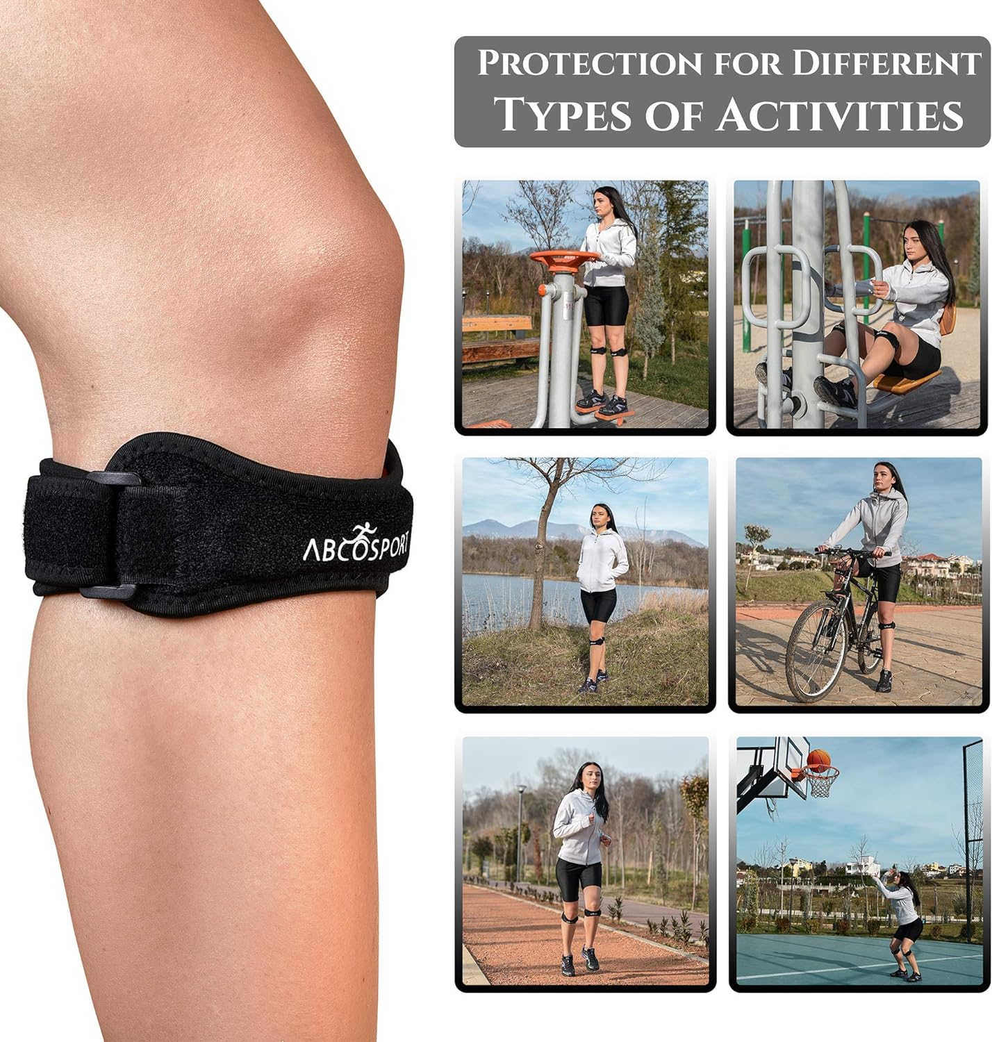Abco Tech Patella Knee Strap - Knee Pain Relief