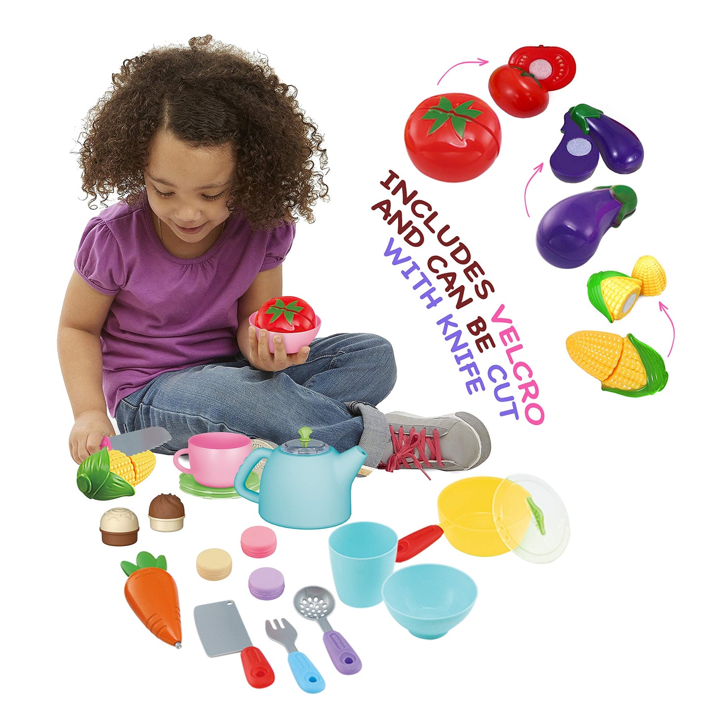 Kids' Chef and Kitchen Toy Play Set