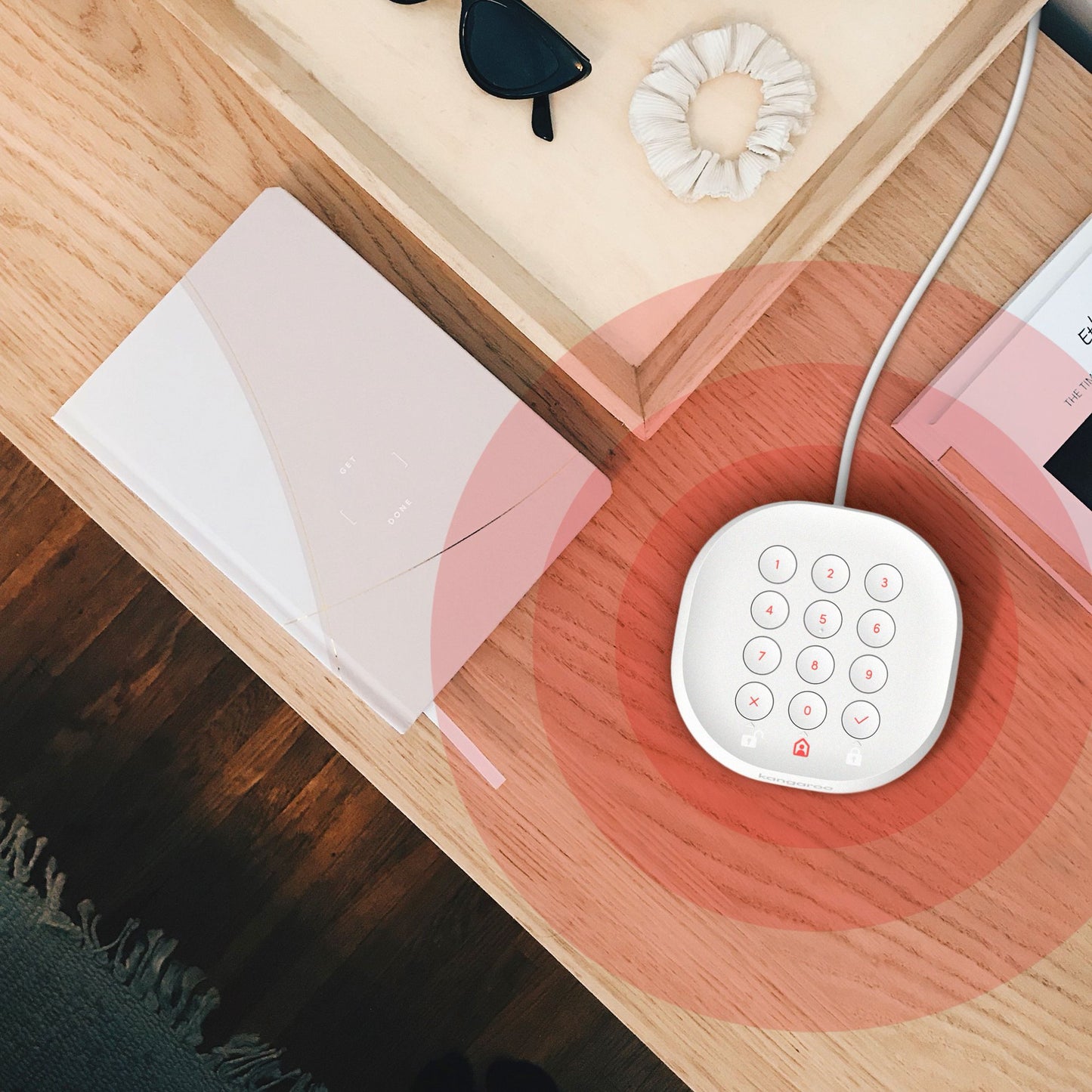 Kangaroo Home Security Siren + Keypad