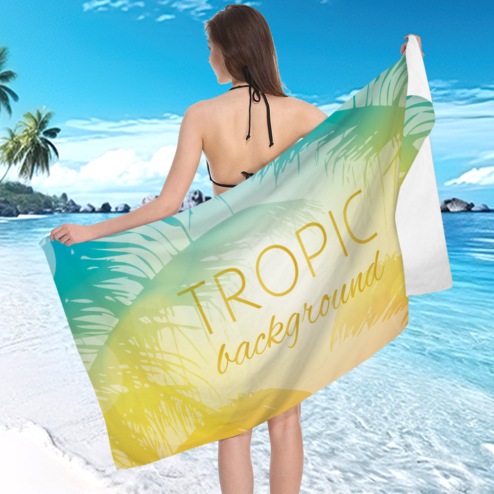 2 In 1 Windproof Beach Backpack Towel