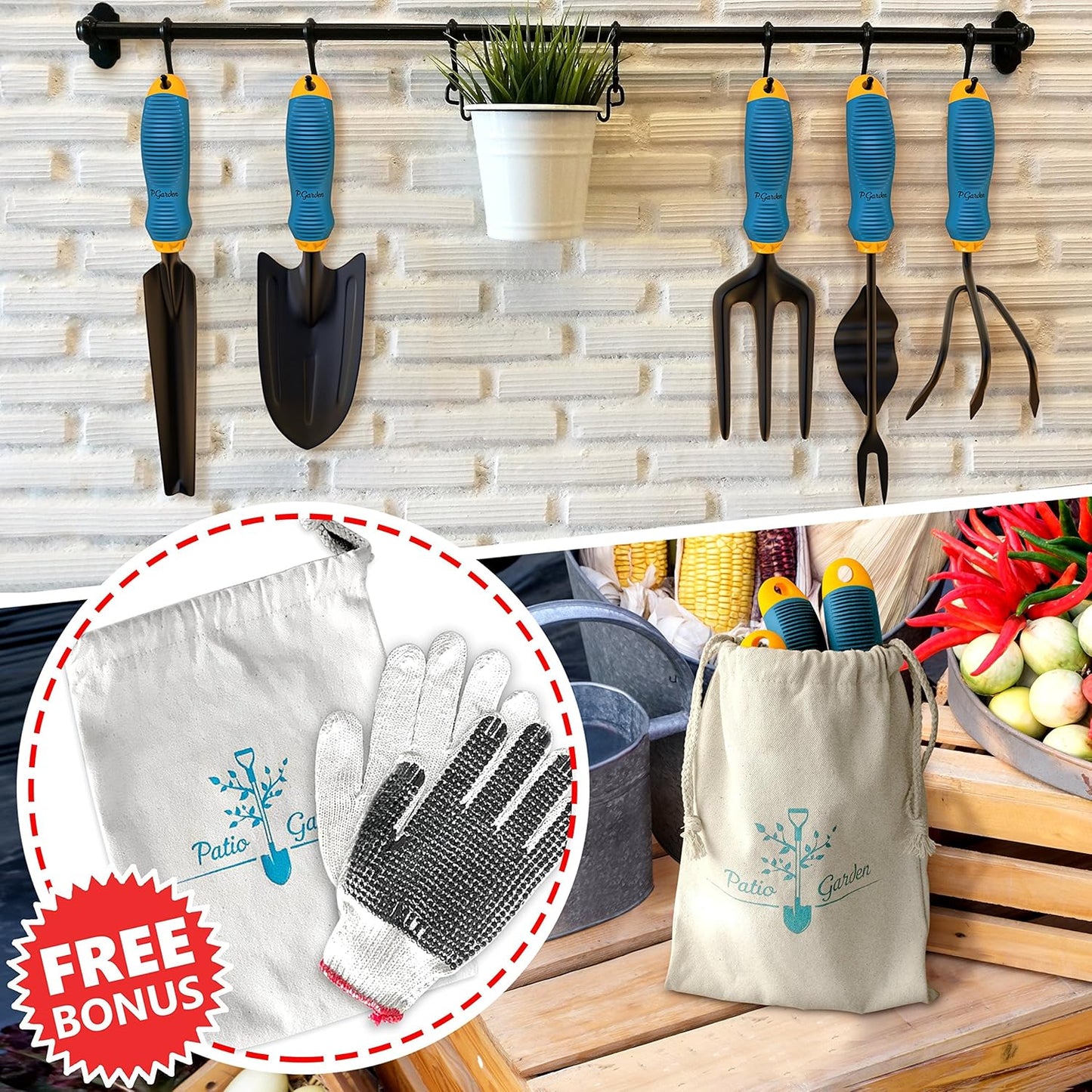 Gardening Tools Set from Alloy Steel