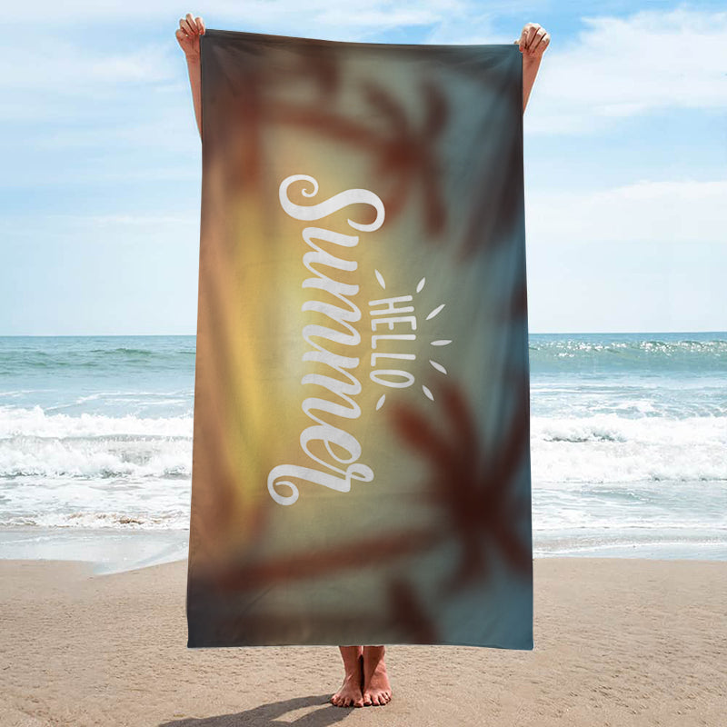 2 In 1 Windproof Beach Backpack Towel