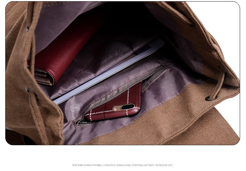 Lior Woman Canvas Backpacks