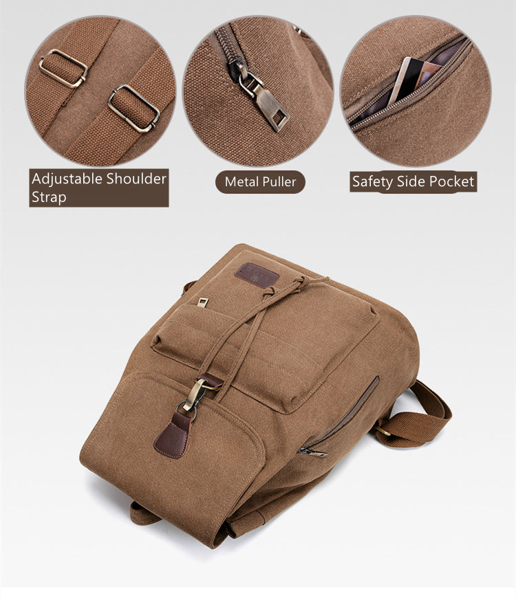 Lior Woman Canvas Backpacks