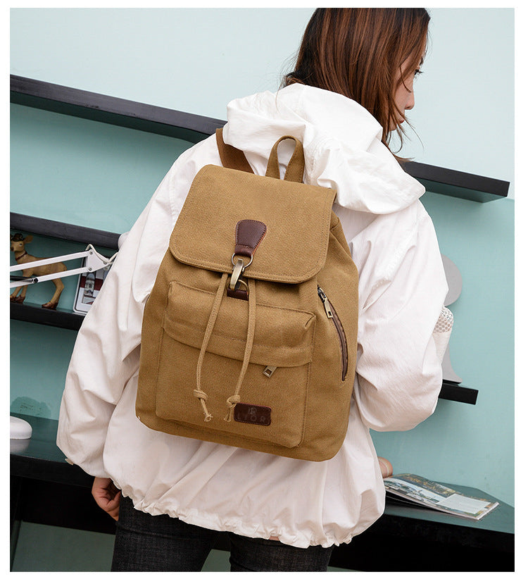 Lior Woman Canvas Backpacks