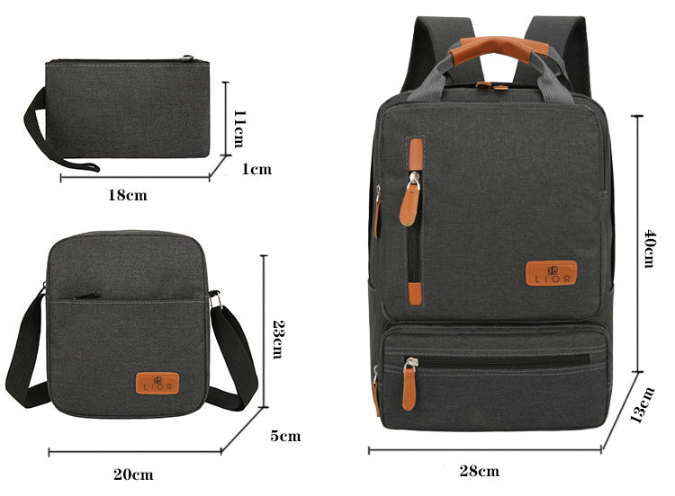 Lior Backpack Set (3-Piece)