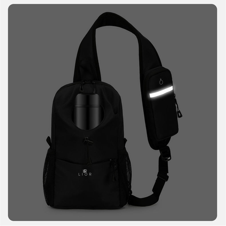 Lior Crossbody Sling Bag With Front Bottle Pocket