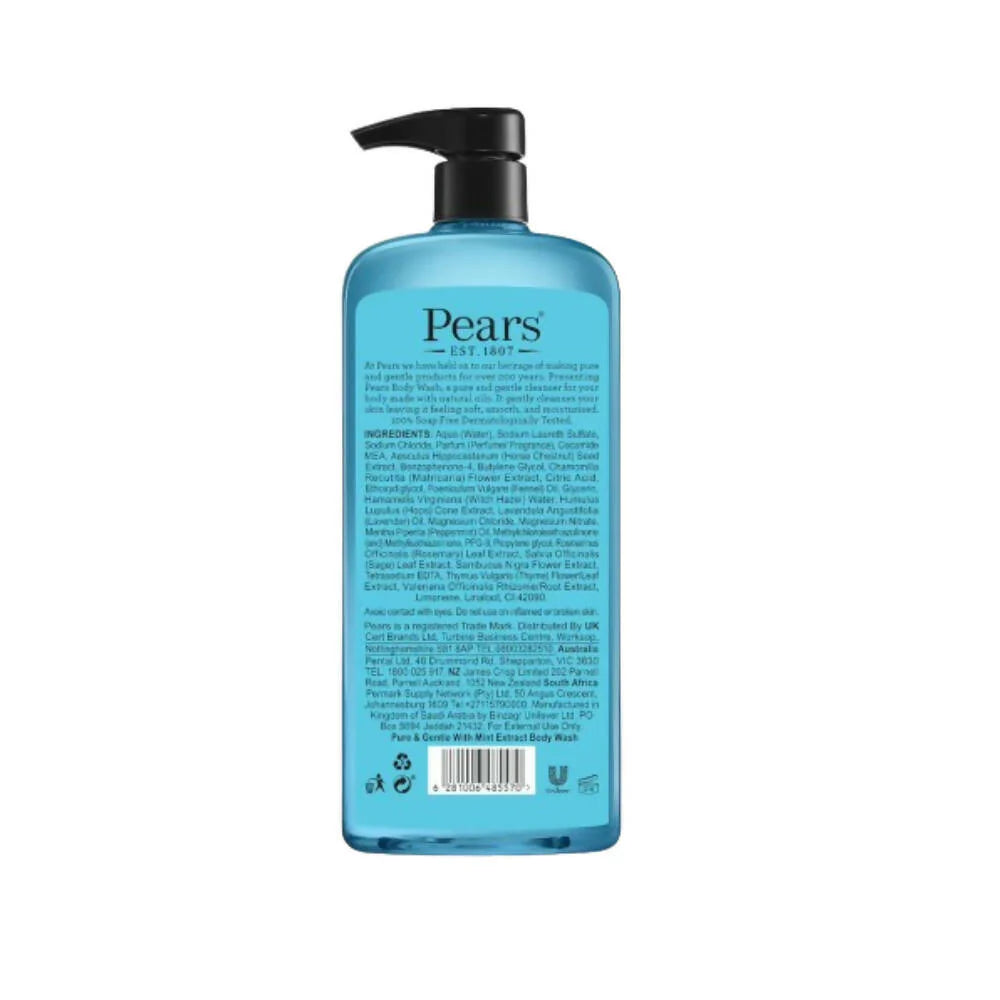 6 Pack Pears Body Wash Set-500ml