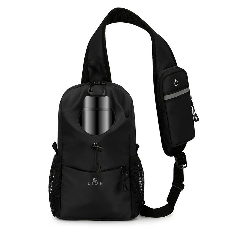 Lior Crossbody Sling Bag With Front Bottle Pocket
