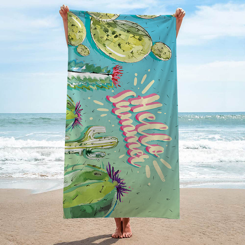 2 In 1 Windproof Beach Backpack Towel
