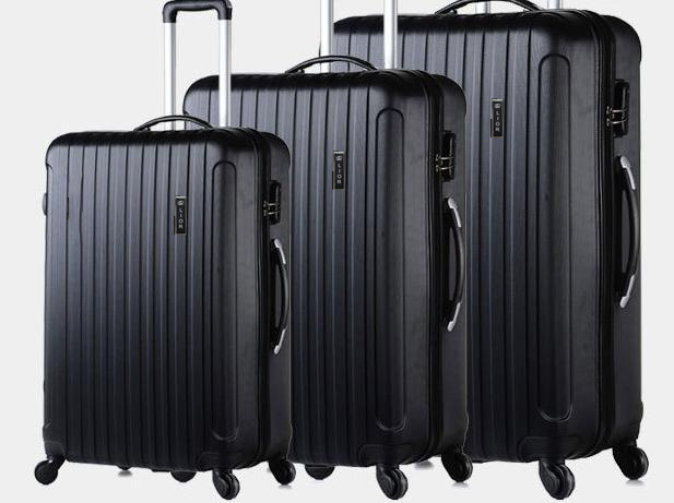 LIOR 3 Piece Set Luggage Sets Suitcase Hardshell Lightweight Spinner Wheels