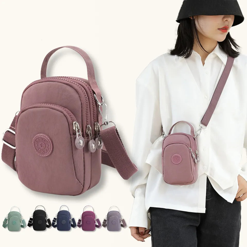 Lior Cell Phone Purse Holder Armband Cross-Body Bag