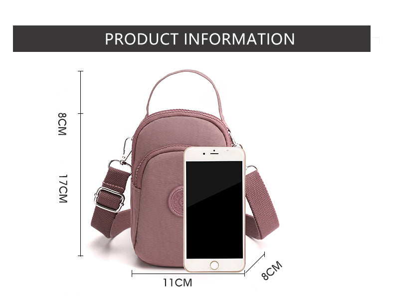 Lior Cell Phone Purse Holder Armband Cross-Body Bag