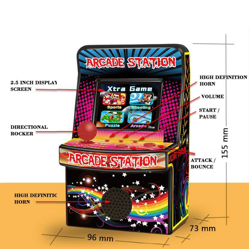 Retro Mini Arcade JoyStick Machine 240 Games in 1