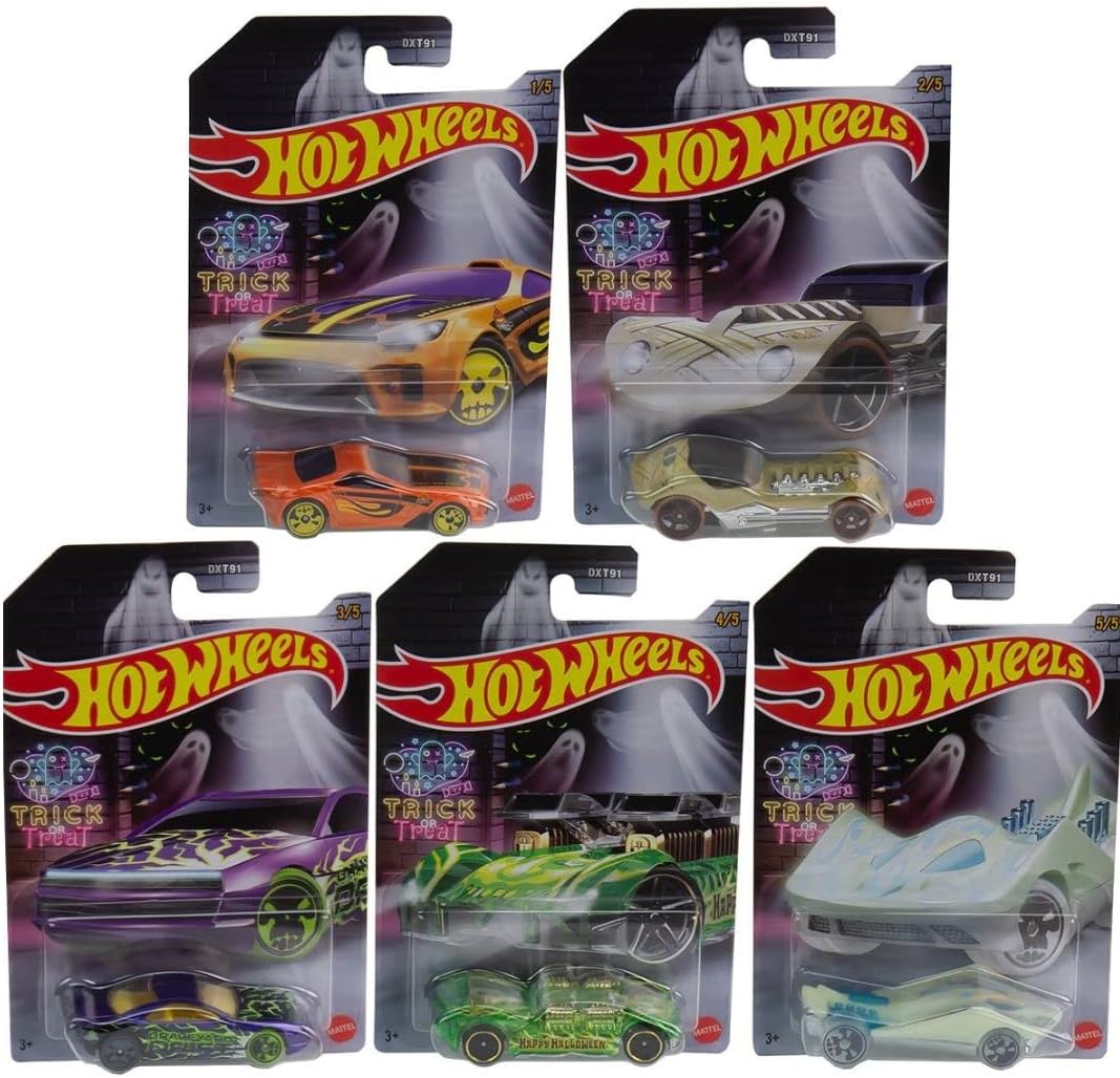 Hot Wheels 5-Car Pack of 1:64 Scale Vehicles