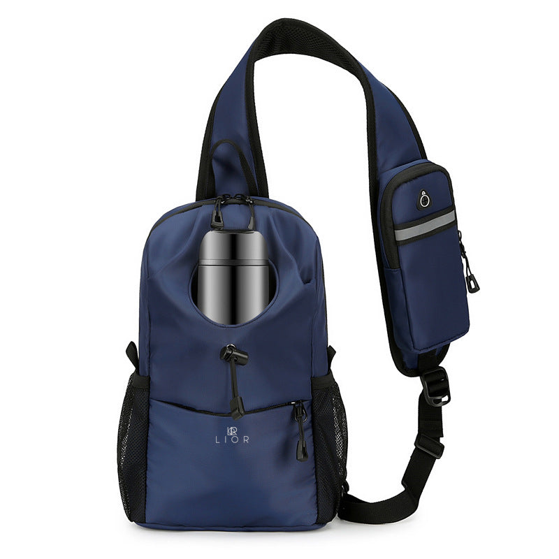 Lior Crossbody Sling Bag With Front Bottle Pocket