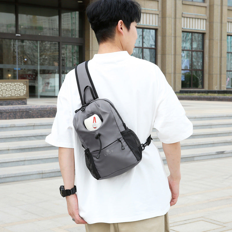 Lior Crossbody Sling Bag With Front Bottle Pocket