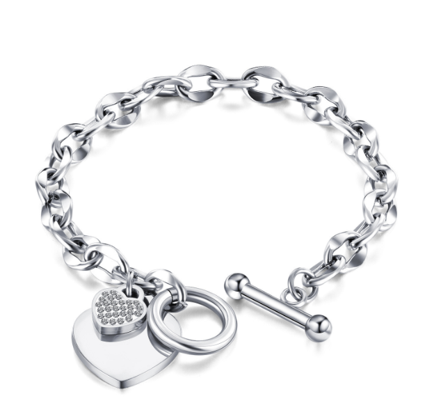 Women's Toggle Charm Bracelet